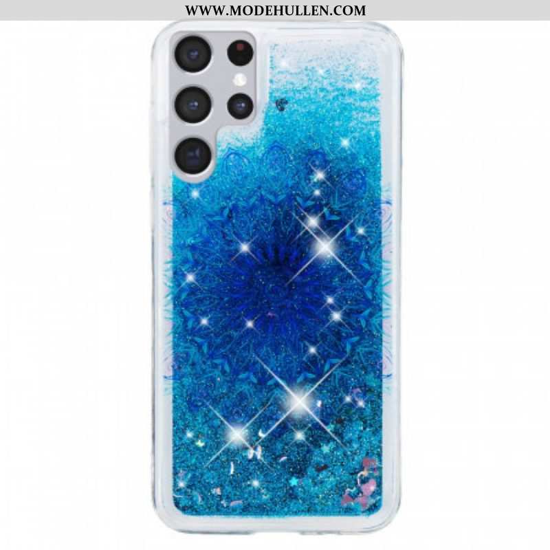 Hülle Für Samsung Galaxy S22 Ultra 5G Glitzer-mandala