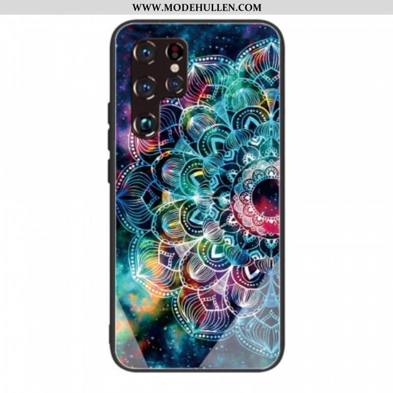 Hülle Für Samsung Galaxy S22 Ultra 5G Mandala-gehärtetes Glas