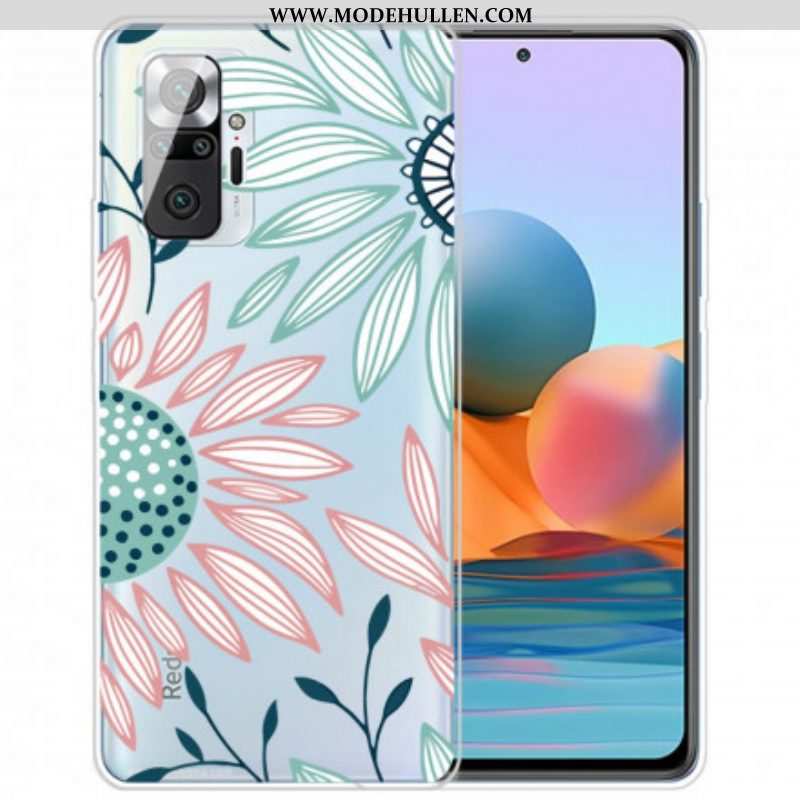 Hülle Für Xiaomi Redmi Note 10 Pro Transparente Eine Blume