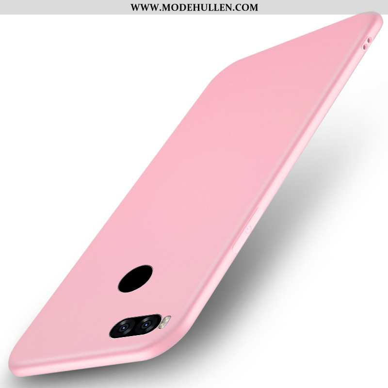 Hülle Xiaomi Mi A1 Silikon Schutz Gelb Weiche Case Mini Handy Rosa