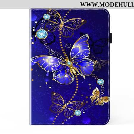 Case Für Samsung Galaxy Tab S9 Fe Diamant-schmetterlinge