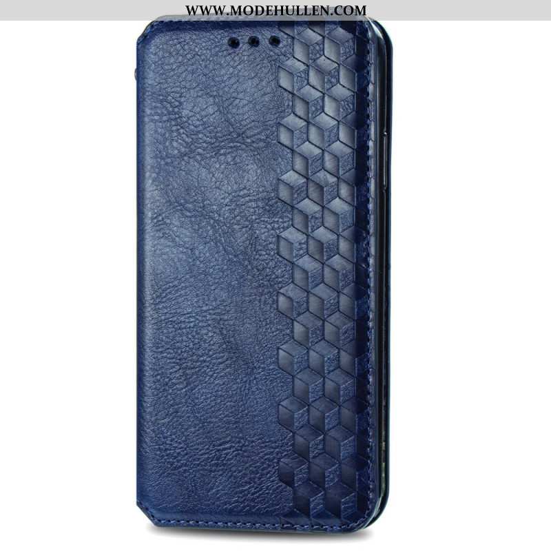 Flip Case Für Huawei Pura 70 Diamond Frise In Wildlederoptik