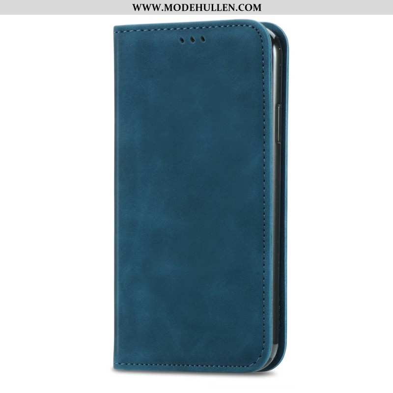 Flip Case Für Oppo Reno 11 5g Wildledereffekt