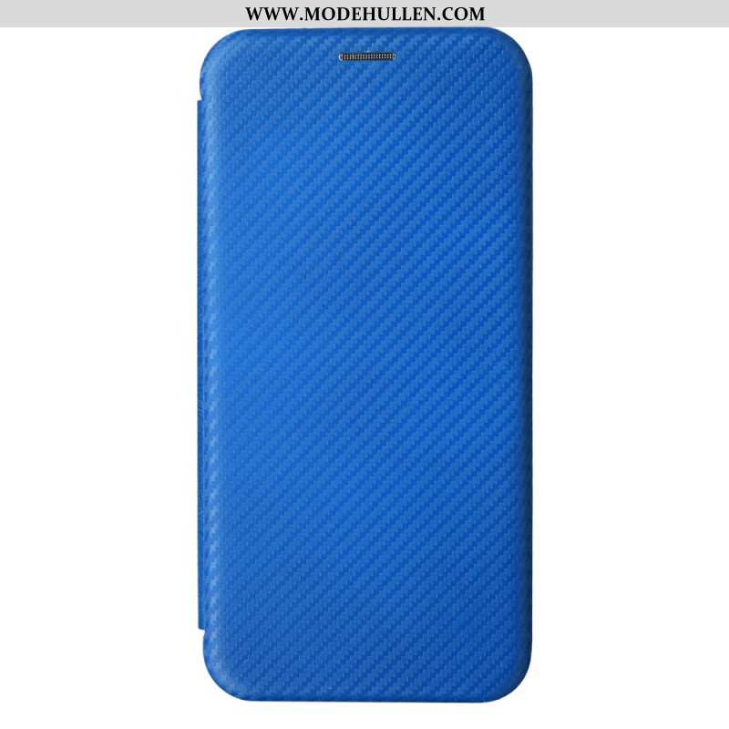 Flip Case Für Samsung Galaxy S24 5g Kohlefaser