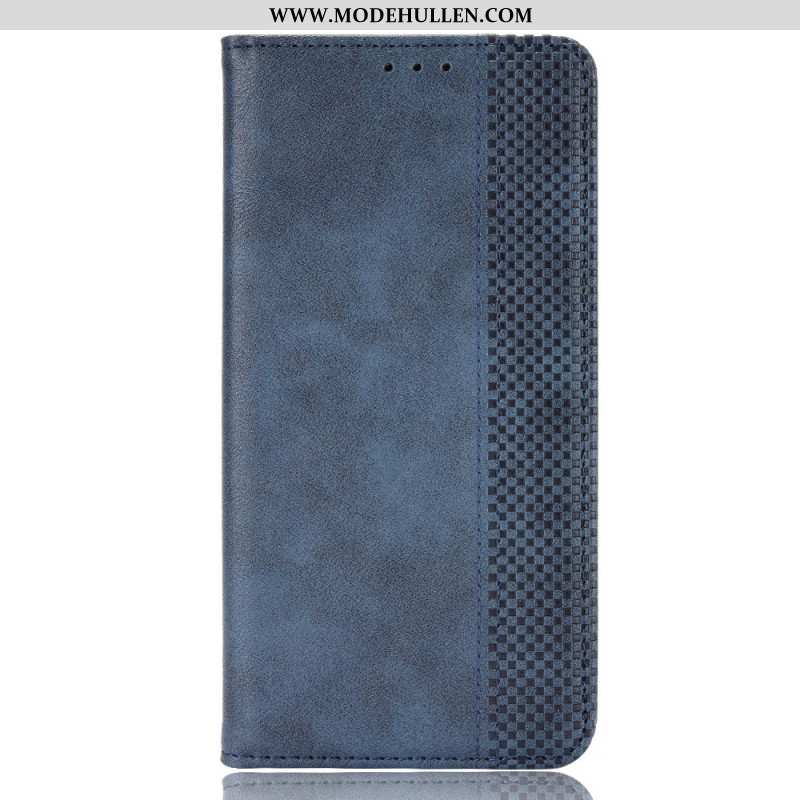 Flip Case Für Xiaomi Redmi Note 13 4g Vintage-kunstleder