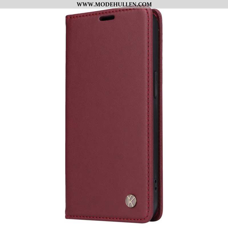 Flip Case Oppo Reno 12 5g Yikatu-lederstil