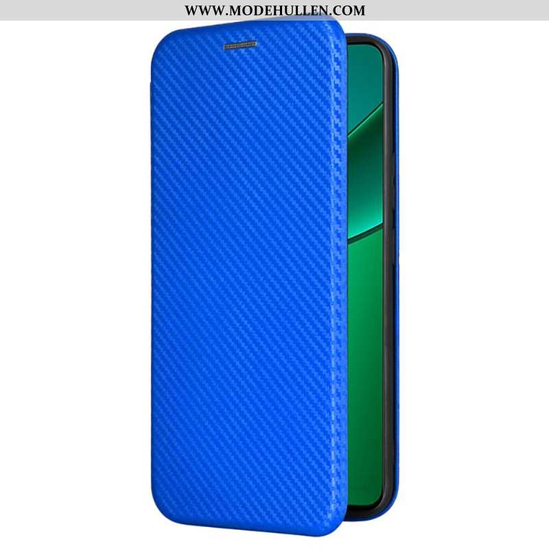 Flip Case Realme 12 Plus 5g Kohlefaser