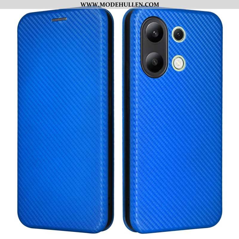 Flip Case Xiaomi Redmi Note 13 4g Kohlefaser