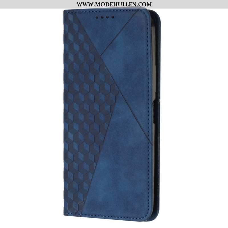 Flip Case iPhone 16 Plus Rautenmuster