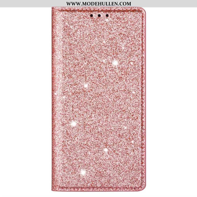 Flip Case iPhone 16 Pro Glitzer