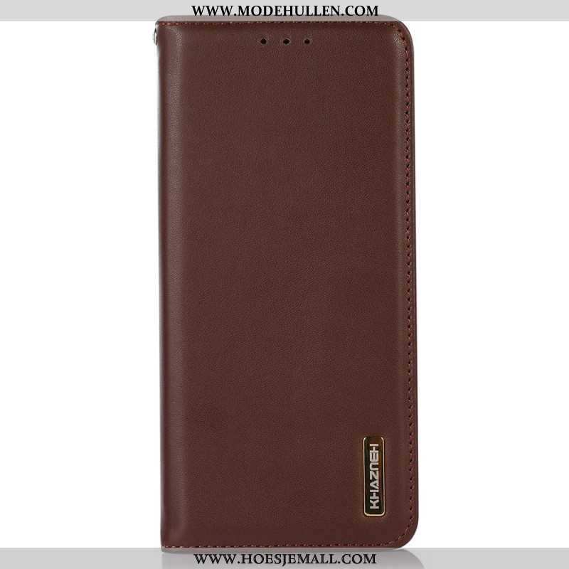 Flip Case iPhone 16 Pro Max Khazneh-leder