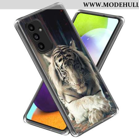 Hülle Für Samsung Galaxy A15 5g Weißer Tiger