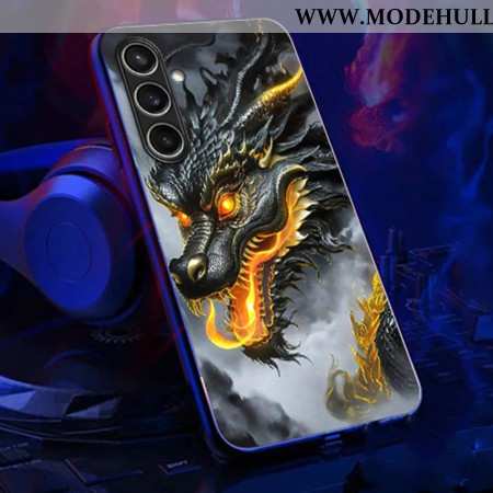 Hülle Für Samsung Galaxy A16 5g Rufen Sie Die Flash-serie Black Dragon Auf