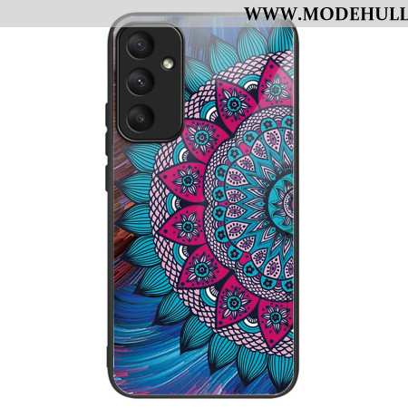 Hülle Für Samsung Galaxy A55 5g Mandala-gehärtetes Glas