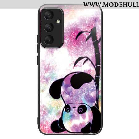 Hülle Für Samsung Galaxy A55 5g Niedliches Panda-hartglas