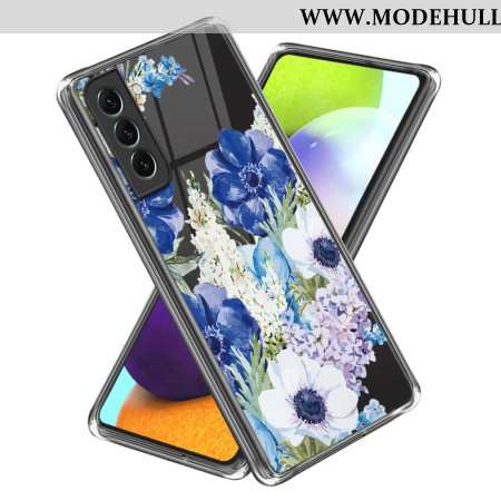 Hülle Für Samsung Galaxy S24 5g Transparente Blumen