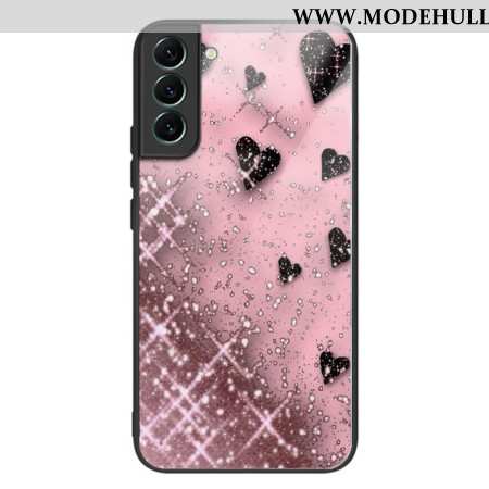 Hülle Für Samsung Galaxy S24 Plus 5g Pink Love Gehärtetes Glas