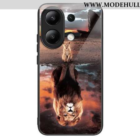 Hülle Für Xiaomi Redmi Note 13 4g Lionceau Dream Gehärtetes Glas