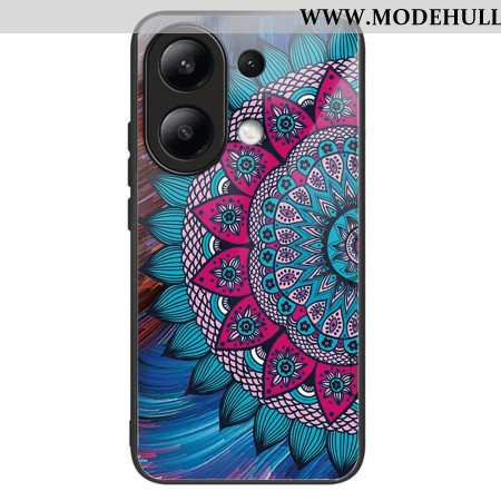 Hülle Für Xiaomi Redmi Note 13 4g Mandala-gehärtetes Glas