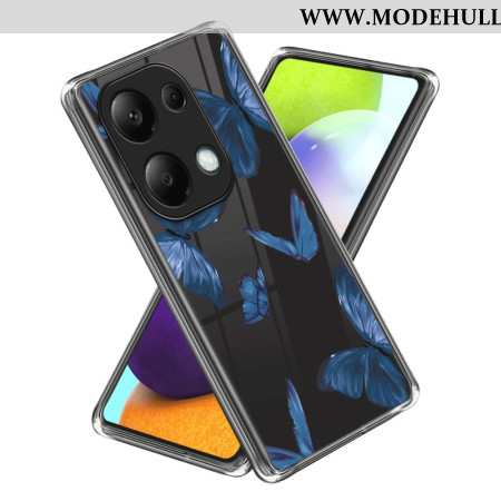 Hülle Für Xiaomi Redmi Note 13 Pro 4g Blaue Schmetterlinge