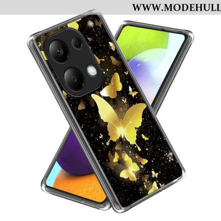 Hülle Für Xiaomi Redmi Note 13 Pro 4g Goldene Schmetterlinge