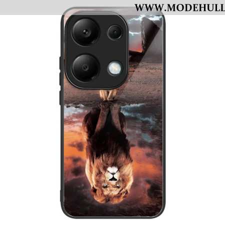 Hülle Für Xiaomi Redmi Note 13 Pro 4g Lionceau Dream Gehärtetes Glas