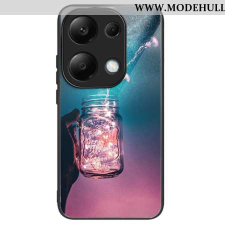 Hülle Für Xiaomi Redmi Note 13 Pro 4g Qualle Aus Gehärtetem Glas In Einer Flasche