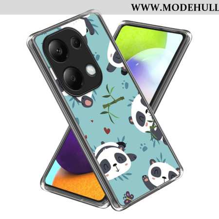 Hülle Für Xiaomi Redmi Note 13 Pro 4g Süße Pandas