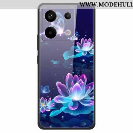 Hülle Für Xiaomi Redmi Note 13 Pro 5g Lotus-gehärtetes Glas