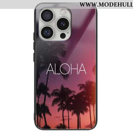 Hülle Für iPhone 16 Pro Aloha Gehärtetes Glas