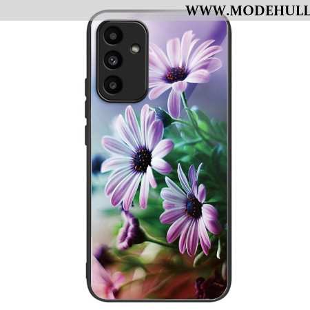 Hülle Samsung Galaxy A15 5g Chrysanthemen Aus Gehärtetem Glas