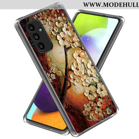 Hülle Samsung Galaxy A15 5g Handyhülle Bemalte Blumen