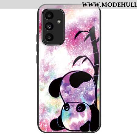 Hülle Samsung Galaxy A15 5g Handyhülle Niedliches Panda-hartglas