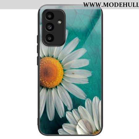 Hülle Samsung Galaxy A15 5g Marguerite Gehärtetes Glas