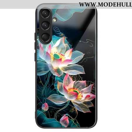 Hülle Samsung Galaxy A16 5g Blumen Aus Gehärtetem Glas