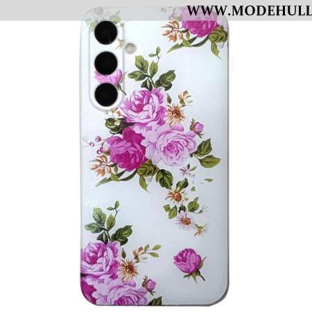 Hülle Samsung Galaxy A16 5g Handyhülle Elegantes Blumenmuster