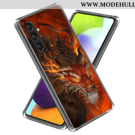 Hülle Samsung Galaxy A16 5g Handyhülle Feuertiger-silikon