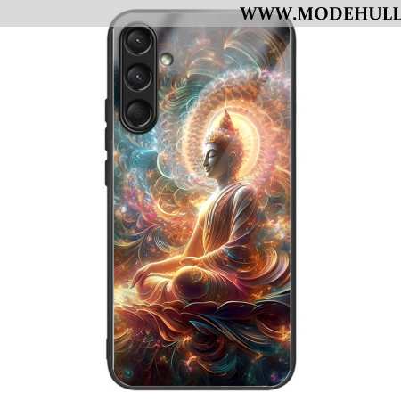 Hülle Samsung Galaxy A16 5g Handyhülle Goldenes Boudha-hartglas