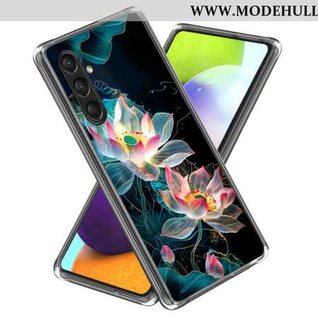 Hülle Samsung Galaxy A16 5g Handyhülle Silikonblumen