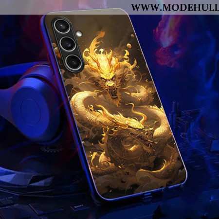 Hülle Samsung Galaxy A16 5g Rufen Sie Die Flash-serie Golden Dragon Auf