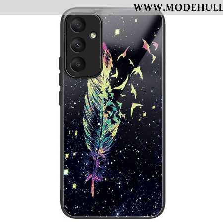 Hülle Samsung Galaxy A55 5g Handyhülle Federgehärtetes Glas