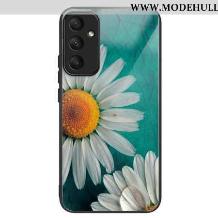 Hülle Samsung Galaxy A55 5g Handyhülle Marguerite Gehärtetes Glas