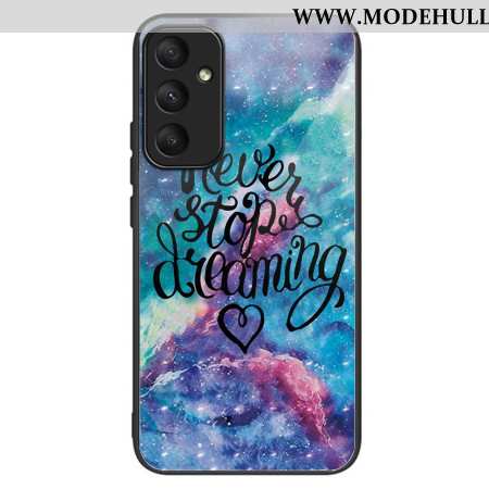 Hülle Samsung Galaxy A55 5g Handyhülle Never Stop Dreaming Gehärtetes Glas