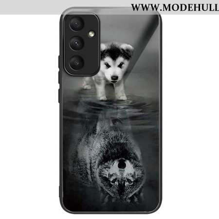 Hülle Samsung Galaxy A55 5g Handyhülle Puppy Dream Gehärtetes Glas