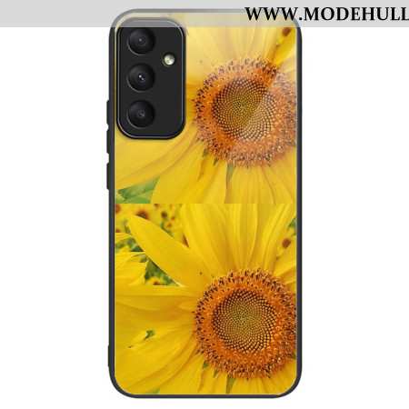 Hülle Samsung Galaxy A55 5g Handyhülle Sonnenblumen Aus Gehärtetem Glas