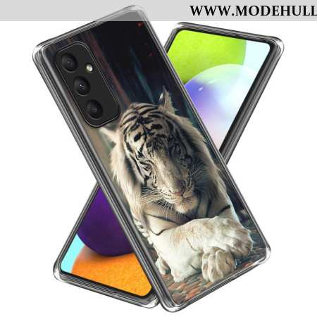 Hülle Samsung Galaxy A55 5g Weißer Tiger