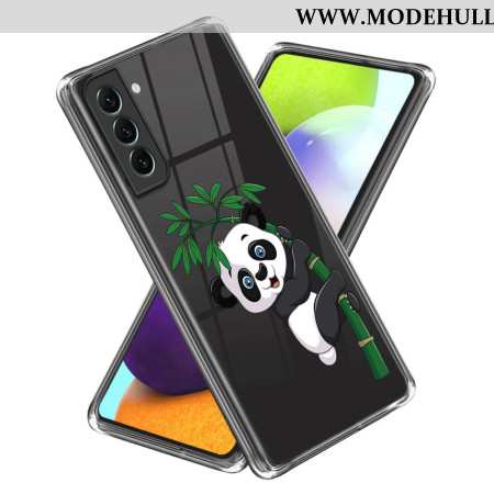 Hülle Samsung Galaxy S24 5g Handyhülle Transparenter Panda Und Bambus