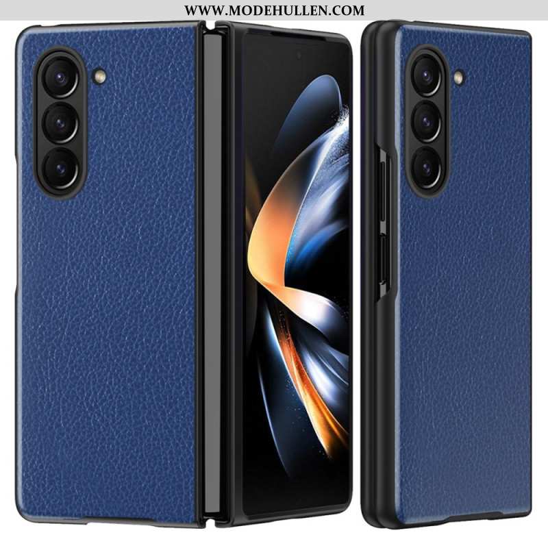 Hülle Samsung Galaxy Z Fold 6 Litschi-kunstleder