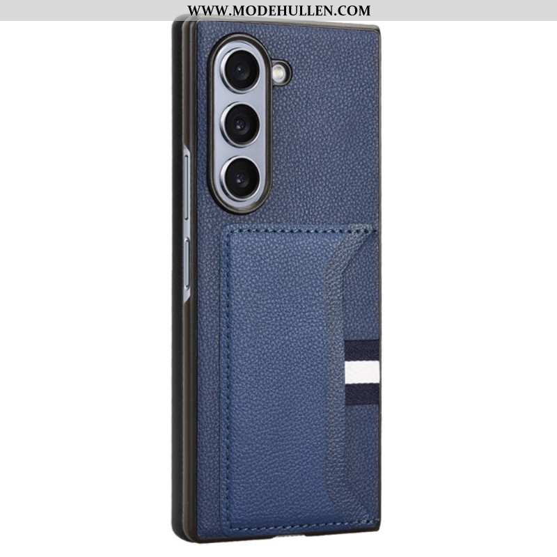 Hülle Samsung Galaxy Z Fold 6 Tricolore-kartenhalter