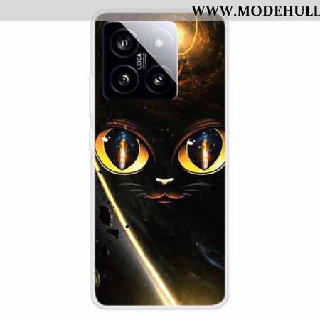 Hülle Xiaomi 14 Handyhülle Katzenaugen